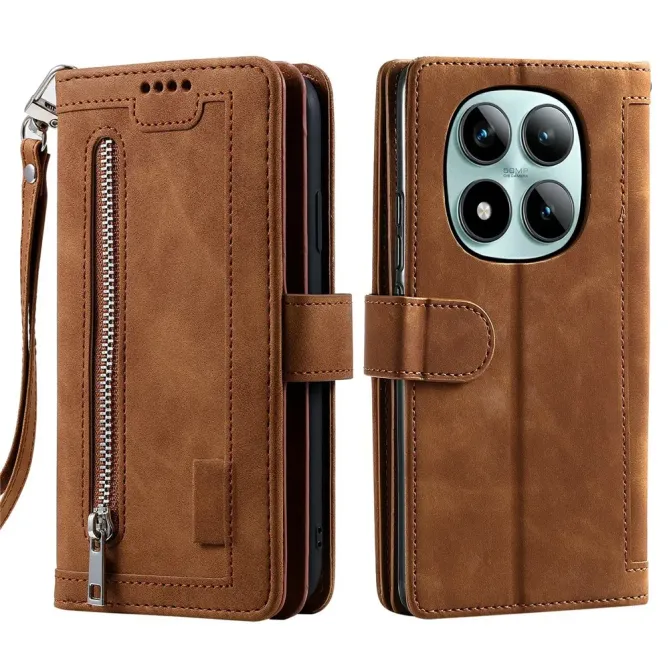 Housse Xiaomi Redmi Note 15 Pro 4G Multifonction Zippé