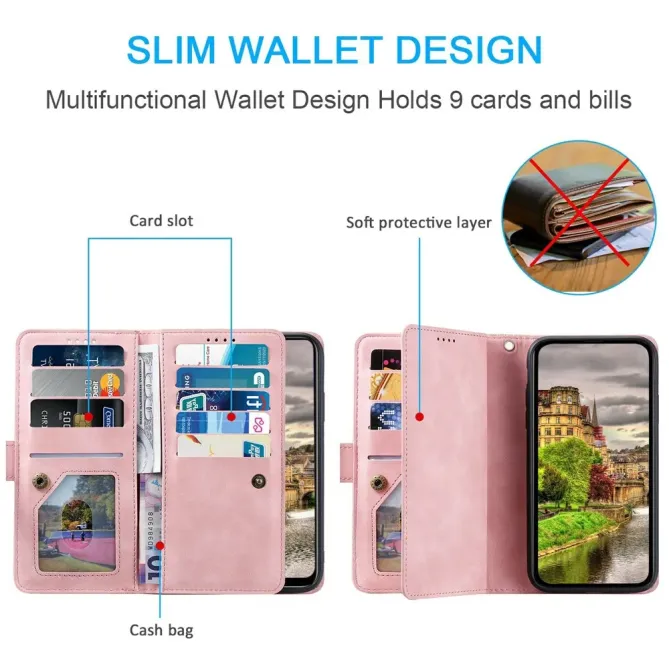 Housse Xiaomi Redmi Note 15 Pro 4G Multifonction Zippé