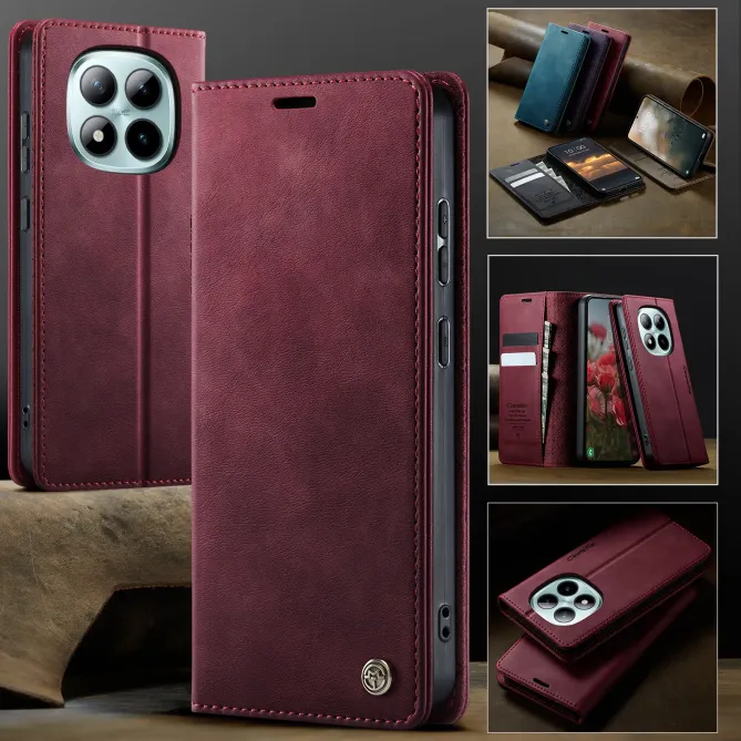 Housse Xiaomi Redmi Note 15 Pro 4G Portefeuille RFID Texture Cuir