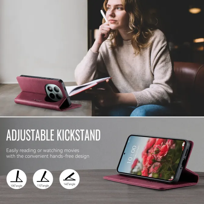 Housse Xiaomi Redmi Note 15 Pro 4G Portefeuille RFID Texture Cuir