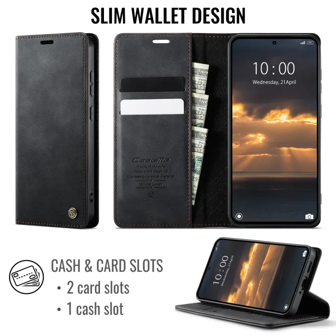 Housse Xiaomi Redmi Note 15 Pro 4G Portefeuille RFID Texture Cuir