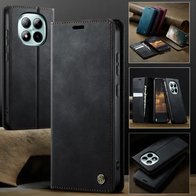 Housse Xiaomi Redmi Note 15 Pro 4G Portefeuille RFID Texture Cuir