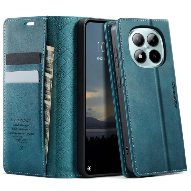 Housse Xiaomi Redmi Note 15 Pro 4G Portefeuille RFID Texture Cuir