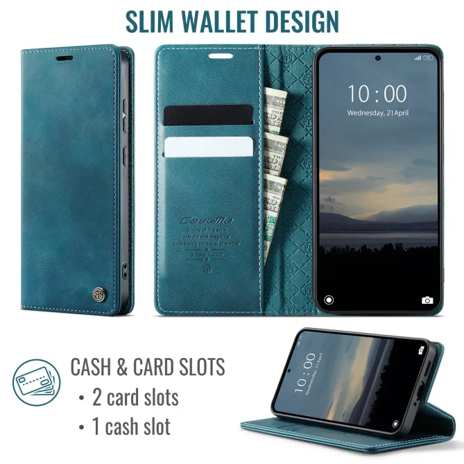 Housse Xiaomi Redmi Note 15 Pro 4G Portefeuille RFID Texture Cuir