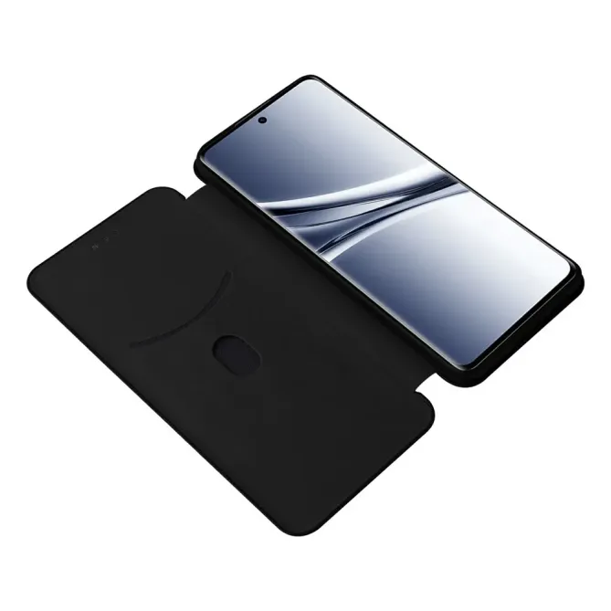 Flip Cover Xiaomi Redmi Note 15 Pro 4G design fibre de carbone