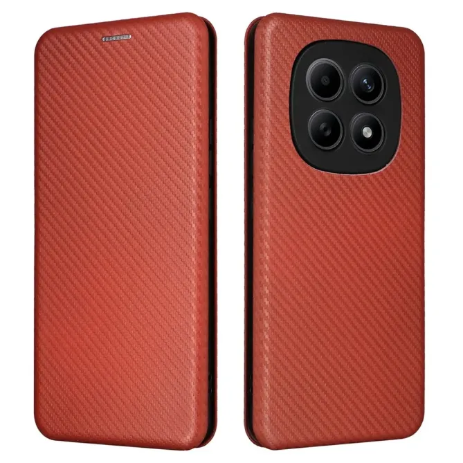 Flip Cover Xiaomi Redmi Note 15 Pro 4G design fibre de carbone