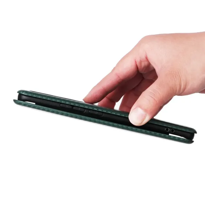 Flip Cover Xiaomi Redmi Note 15 Pro 4G design fibre de carbone