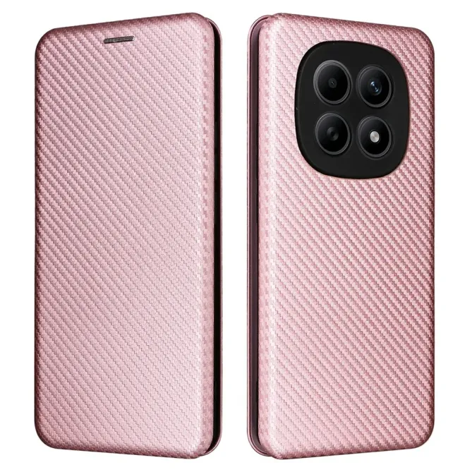 Flip Cover Xiaomi Redmi Note 15 Pro 4G design fibre de carbone