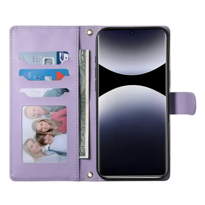 Housse Xiaomi Redmi Note 15 Pro 4G Portefeuille Losanges avec Bandouli