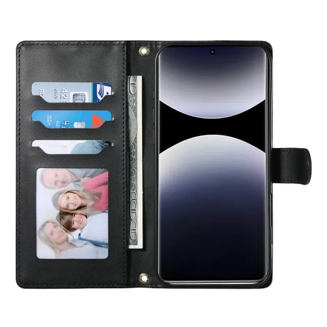 Housse Xiaomi Redmi Note 15 Pro 4G Portefeuille Losanges avec Bandouli