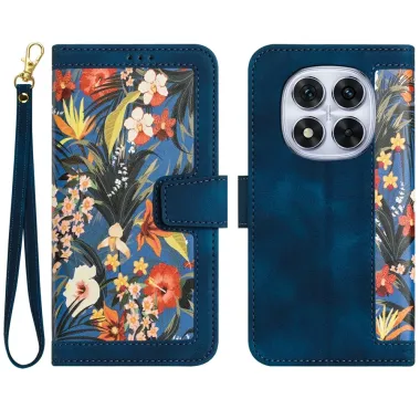 Housse Xiaomi Redmi Note 15 Pro 4G Aquarelle Florale avec Dragonne
