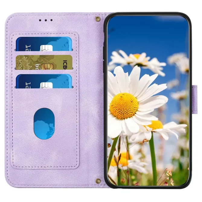 Housse Xiaomi Redmi Note 15 Pro 4G Croquis Floral avec Dragonne