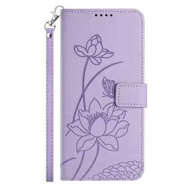 Housse Xiaomi Redmi Note 15 Pro 4G Fleur de Lotus avec Dragonne
