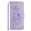 Housse Xiaomi Redmi Note 15 Pro 4G Fleur de Lotus avec Dragonne