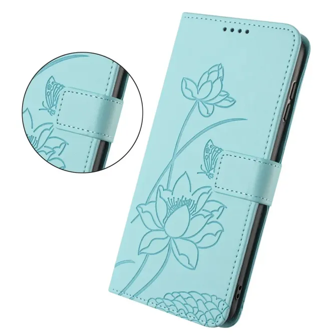 Housse Xiaomi Redmi Note 15 Pro 4G Fleur de Lotus avec Dragonne