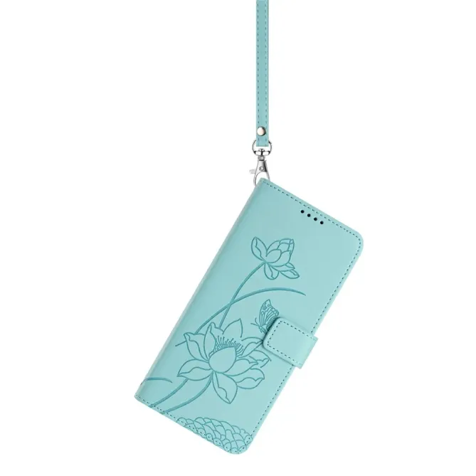 Housse Xiaomi Redmi Note 15 Pro 4G Fleur de Lotus avec Dragonne