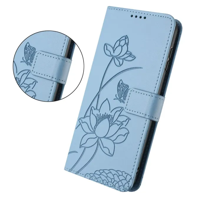 Housse Xiaomi Redmi Note 15 Pro 4G Fleur de Lotus avec Dragonne