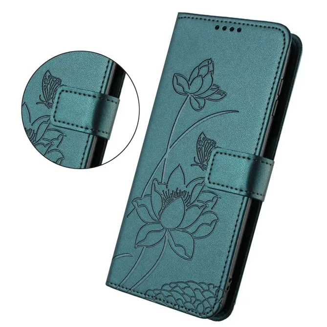 Housse Xiaomi Redmi Note 15 Pro 4G Fleur de Lotus avec Dragonne