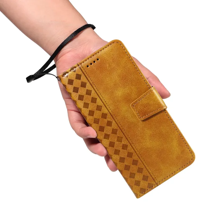 Housse Xiaomi Redmi Note 15 Pro 5G Portefeuille Damier Vintage