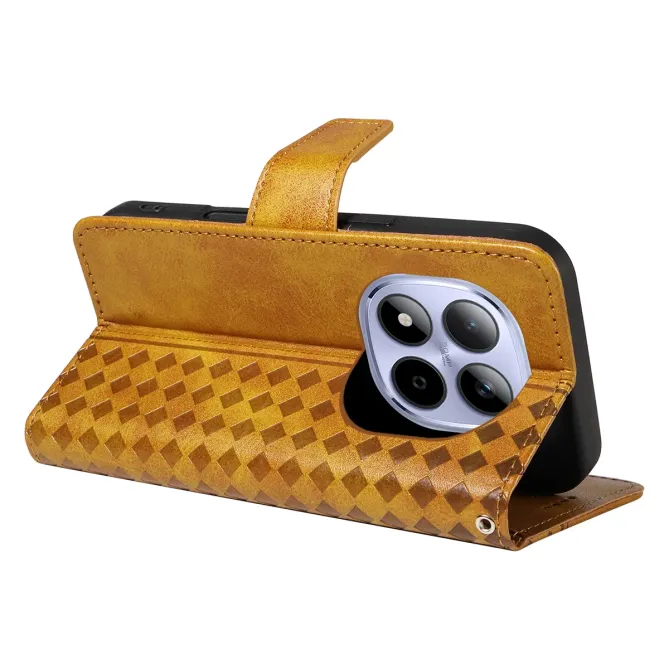 Housse Xiaomi Redmi Note 15 Pro 5G Portefeuille Damier Vintage