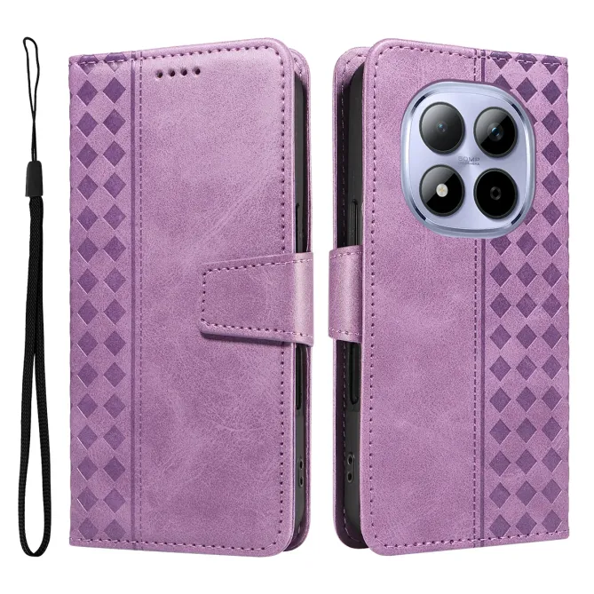 Housse Xiaomi Redmi Note 15 Pro 5G Portefeuille Damier Vintage