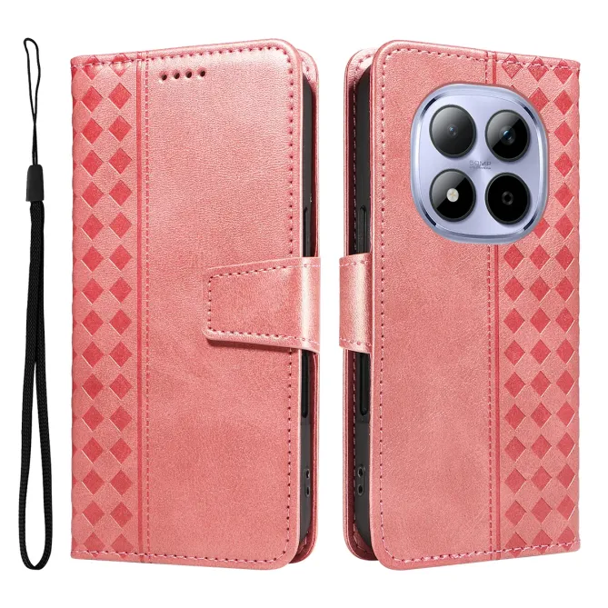 Housse Xiaomi Redmi Note 15 Pro 5G Portefeuille Damier Vintage