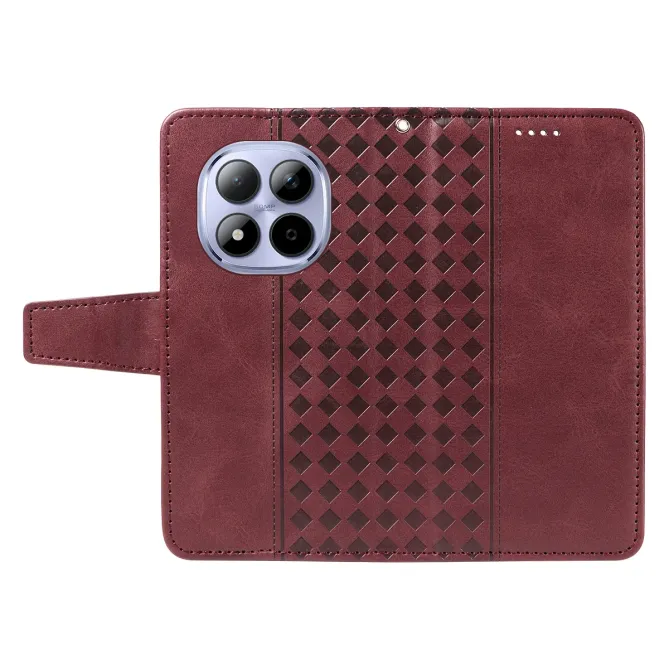 Housse Xiaomi Redmi Note 15 Pro 5G Portefeuille Damier Vintage