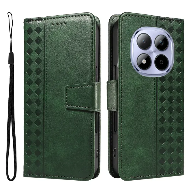 Housse Xiaomi Redmi Note 15 Pro 5G Portefeuille Damier Vintage