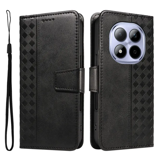 Housse Xiaomi Redmi Note 15 Pro 5G Portefeuille Damier Vintage