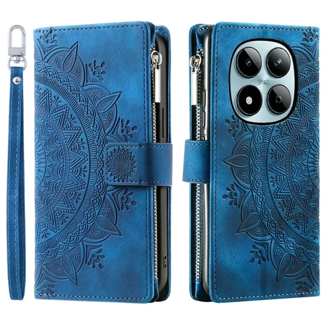 Housse Xiaomi Redmi Note 15 Pro 4G Mandala aux Multiples Compartiments