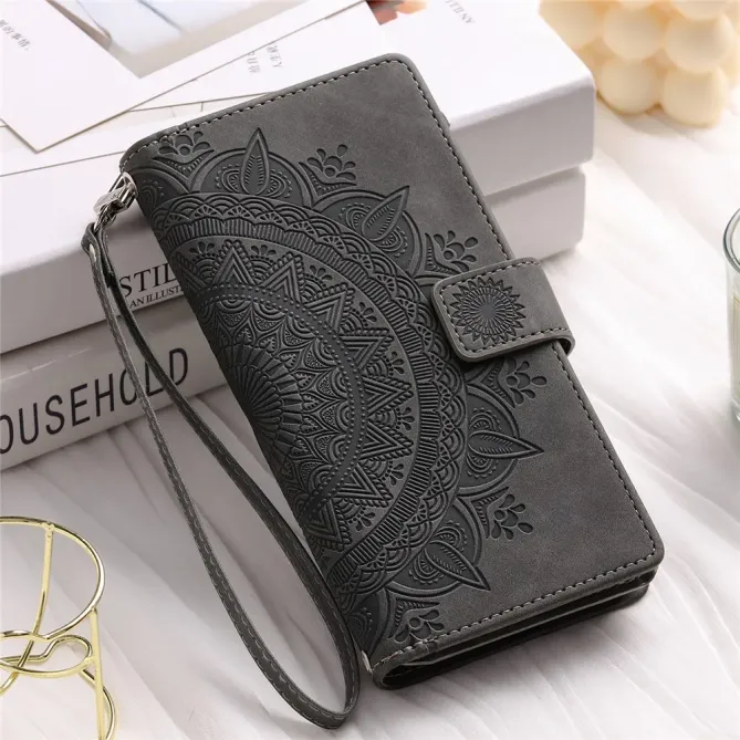 Housse Xiaomi Redmi Note 15 Pro 4G Mandala aux Multiples Compartiments