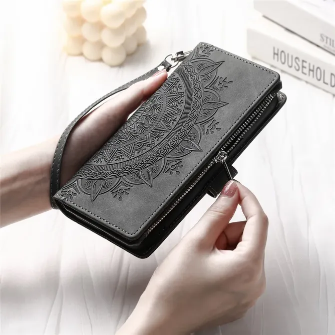 Housse Xiaomi Redmi Note 15 Pro 4G Mandala aux Multiples Compartiments
