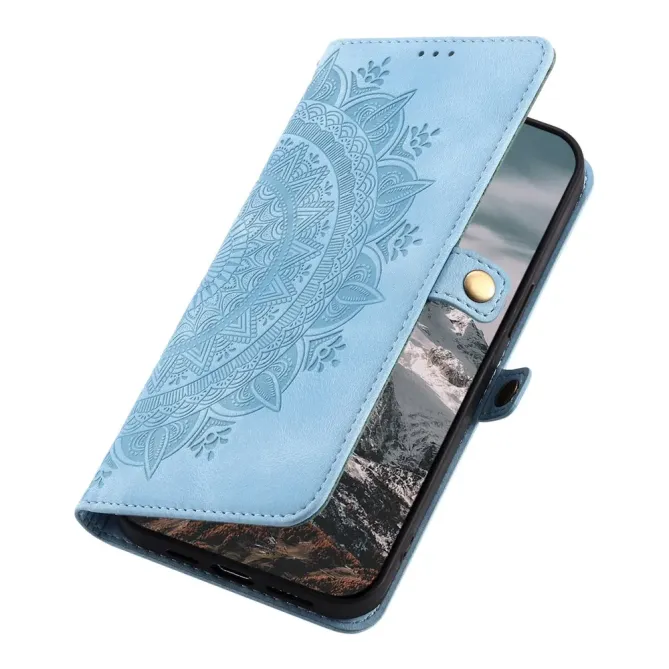 Housse Xiaomi Redmi Note 15 Pro 4G Mandala Rétro avec Dragonne