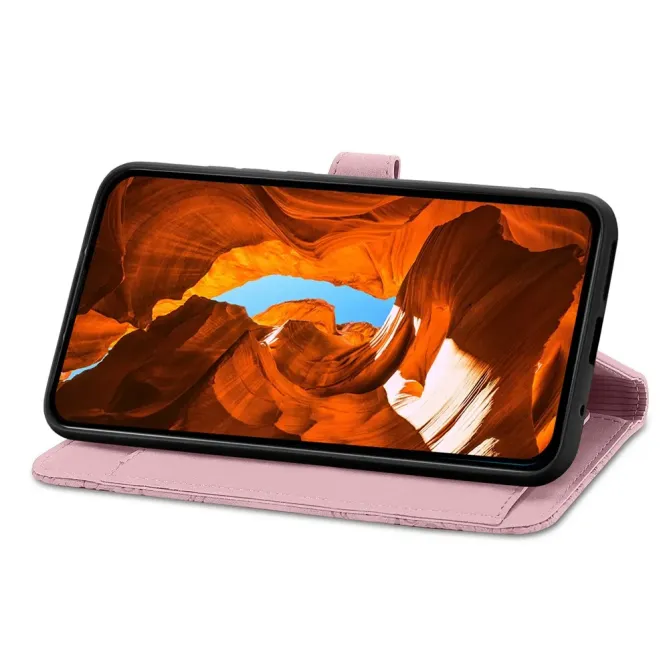 Housse Xiaomi Redmi Note 15 Pro 4G Fleurs avec Dragonne et Porte-Carte