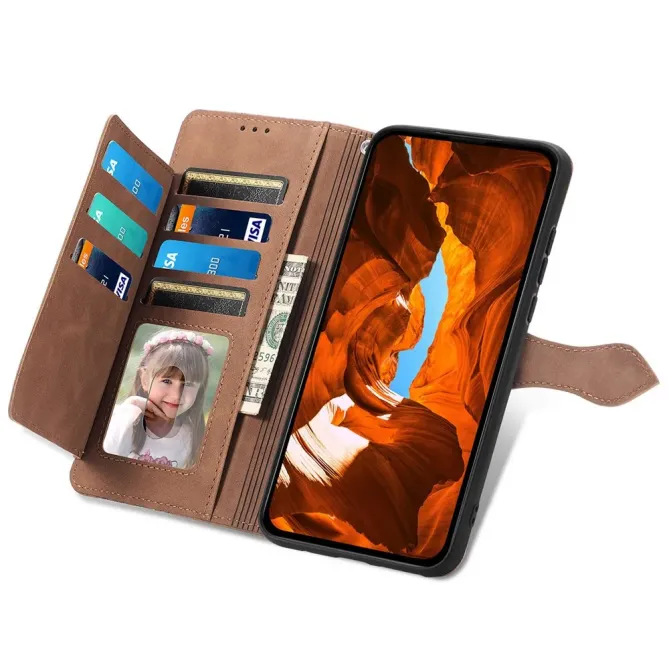 Housse Xiaomi Redmi Note 15 Pro 4G Fleurs avec Dragonne et Porte-Carte