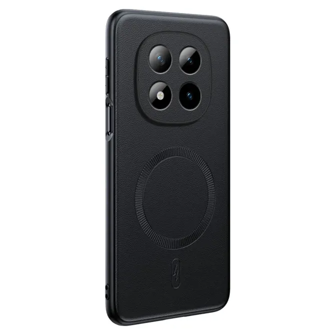 Coque Xiaomi Redmi Note 15 Pro 4G cuir magnétique