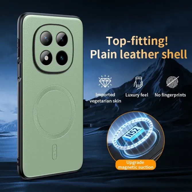 Coque Xiaomi Redmi Note 15 Pro 4G cuir magnétique