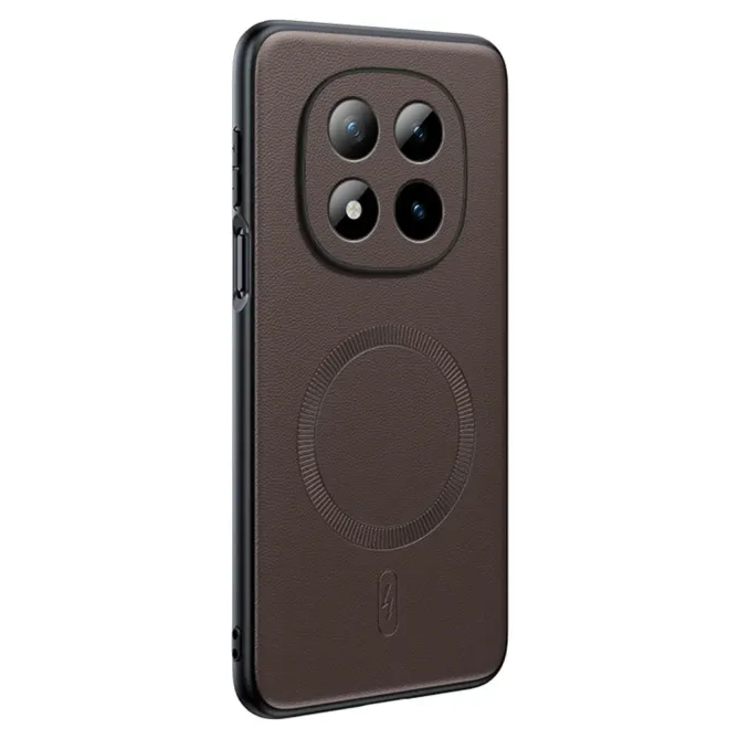 Coque Xiaomi Redmi Note 15 Pro 4G cuir magnétique
