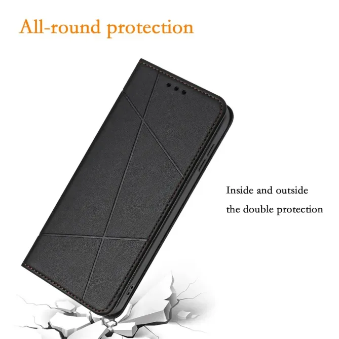 Housse Xiaomi Redmi Note 15 Pro 4G Lignes Embossées Support Dragonne