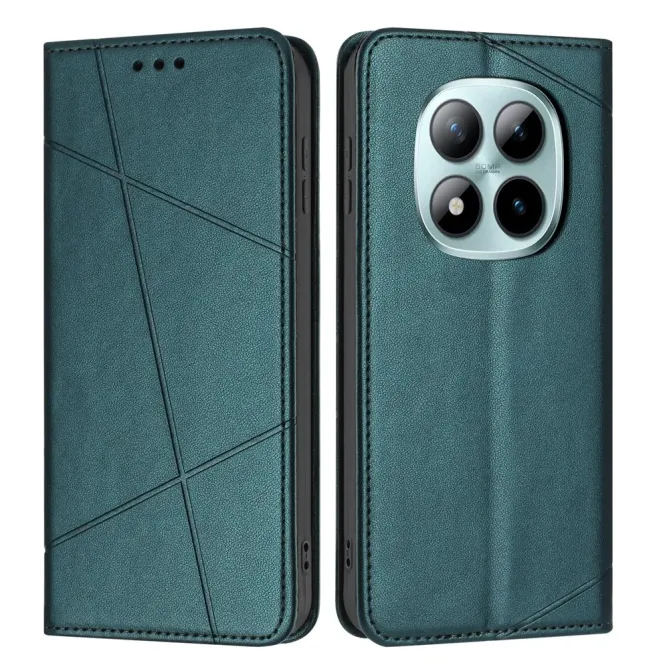 Housse Xiaomi Redmi Note 15 Pro 4G Lignes Embossées Support Dragonne