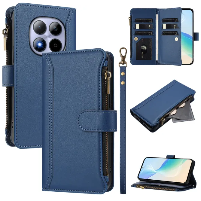 Housse Xiaomi Redmi Note 15 Pro 4G Portefeuille 9 Cartes et Zip