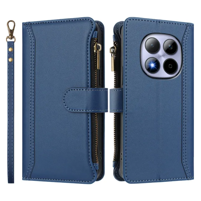 Housse Xiaomi Redmi Note 15 Pro 4G Portefeuille 9 Cartes et Zip