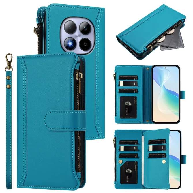 Housse Xiaomi Redmi Note 15 Pro 4G Portefeuille 9 Cartes et Zip