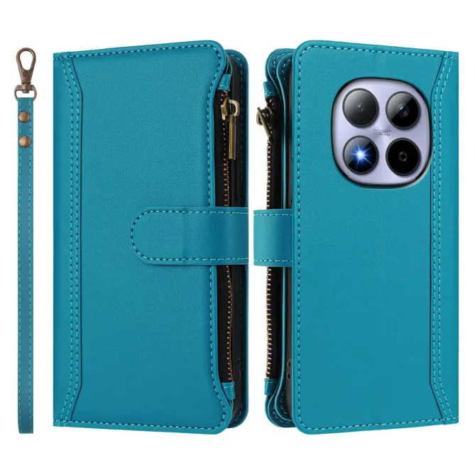 Housse Xiaomi Redmi Note 15 Pro 4G Portefeuille 9 Cartes et Zip