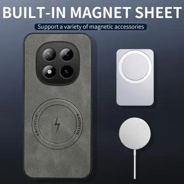 Coque Xiaomi Redmi Note 15 Pro 4G Nappa avec 2 verre trempé