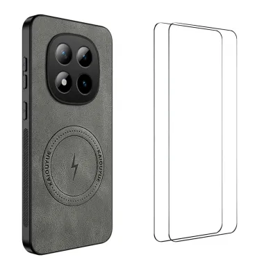 Coque Xiaomi Redmi Note 15 Pro 4G Nappa avec 2 verre trempé