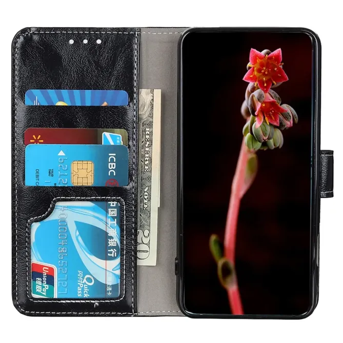 Housse Xiaomi Redmi Note 15 Pro 4G effet cuir luxueux coutures
