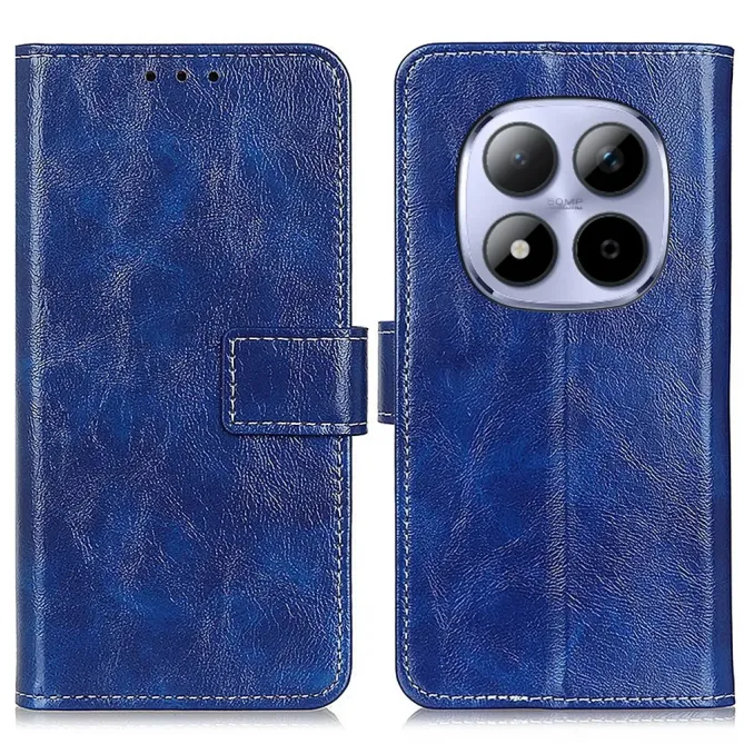Housse Xiaomi Redmi Note 15 Pro 4G effet cuir luxueux coutures
