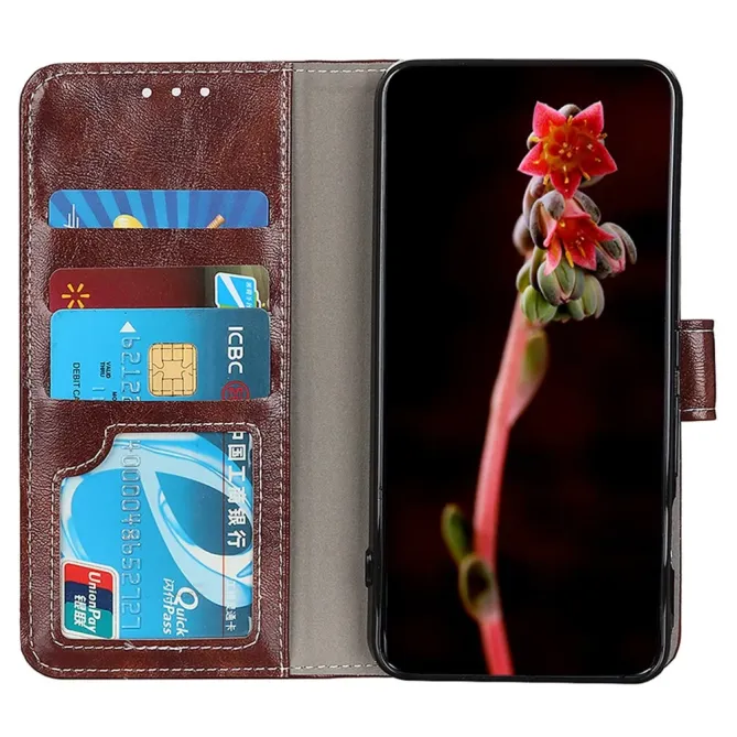 Housse Xiaomi Redmi Note 15 Pro 4G effet cuir luxueux coutures