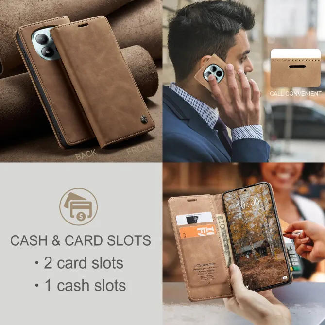 Flip Cover Xiaomi Redmi Note 15 5G / 4G / Poco M8 5G Porte-cartes et s